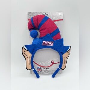 Team Giants Elf Christmas Head Band New